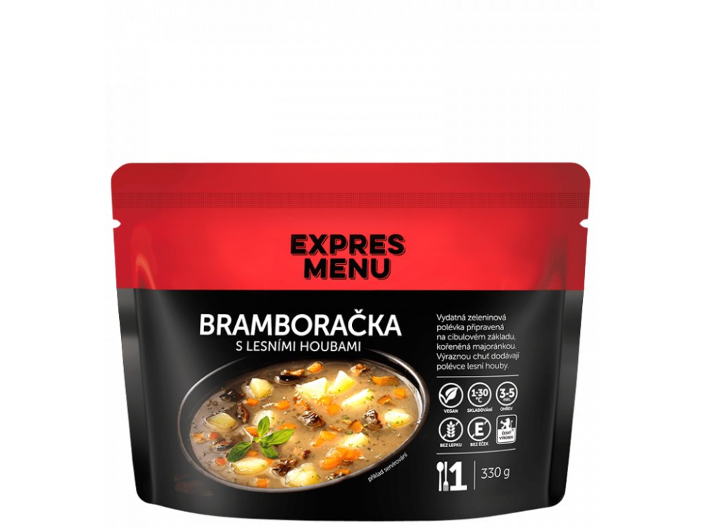 Expres Menu bramboračka s lesními houbami 1 porce 330g