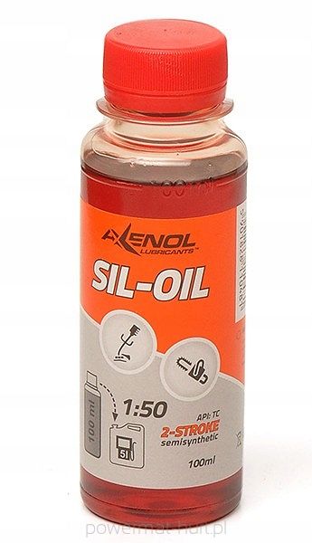 AXENOL KOSIL100 Olej pro benzínové pily a křovinořezy 100ml směs