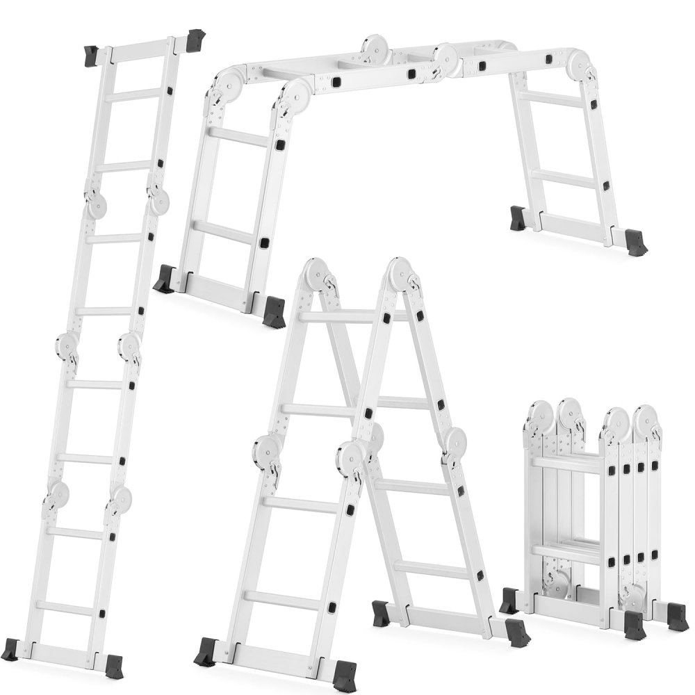Levně Higher multifunkční kloubový žebřík 4x2 ML-102