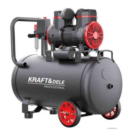 Levně Kraft&Dele KD1391 bezolejový kompresor 50L 8bar