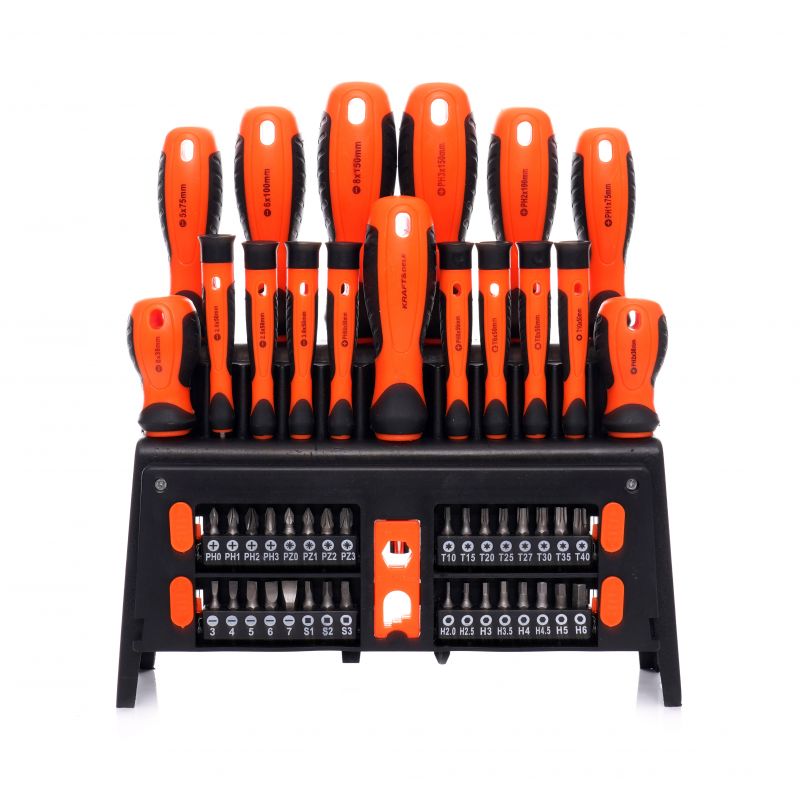 Levně Kraft&Dele KD10950 sada šroubováků + magnetizér 50ks