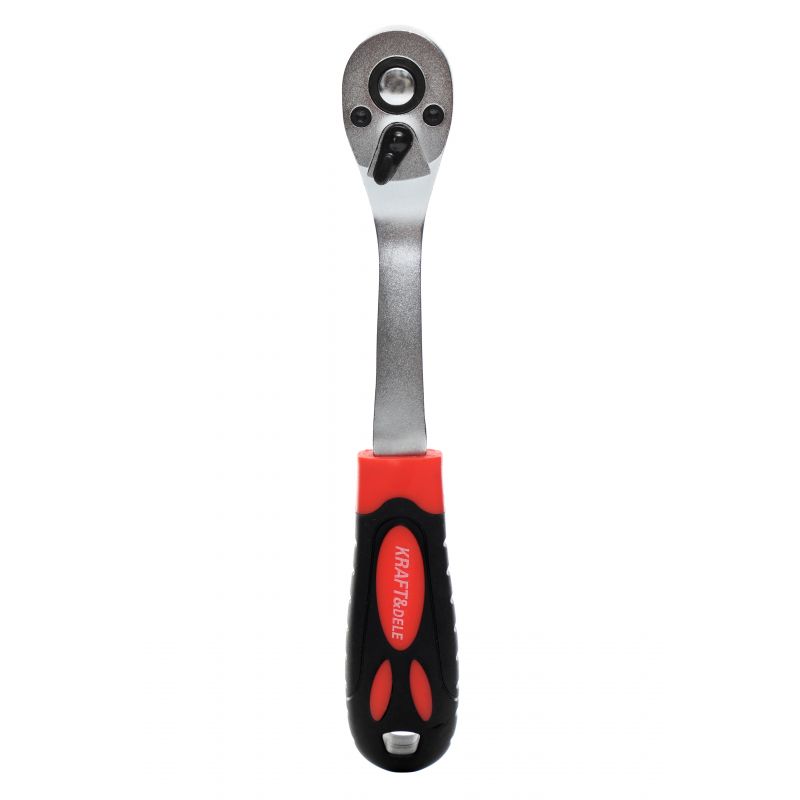 Kraft&Dele KD11004 rovná ráčna s ergonomickou rukojetí 3/8"