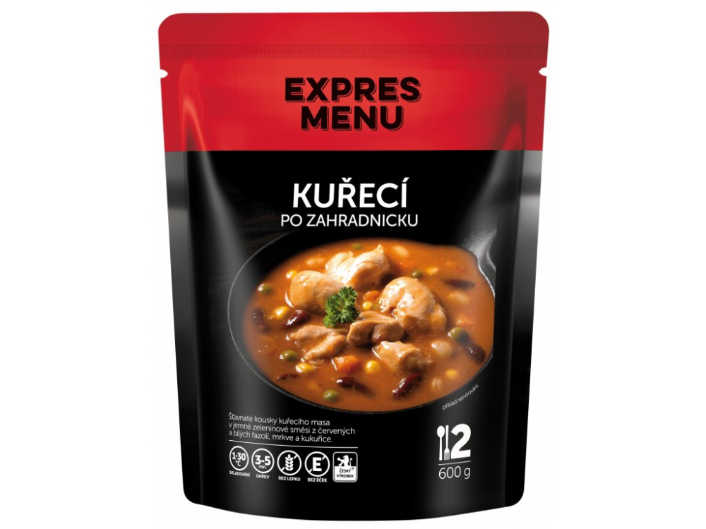 Expres Menu kuřecí po zahradnicku 2 porce 600g