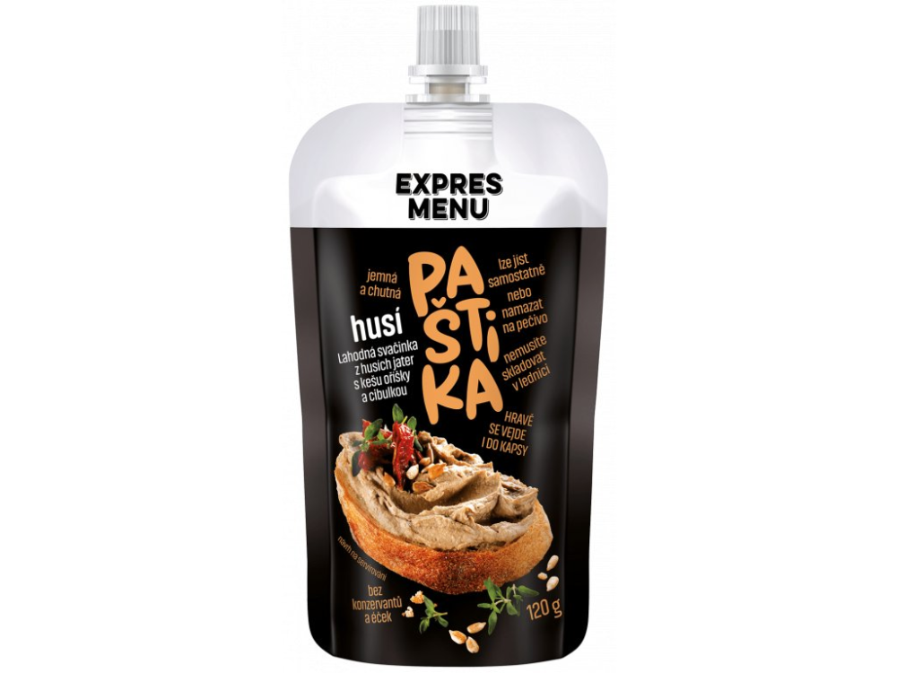 Expres Menu paštika husí 1 porce 120g