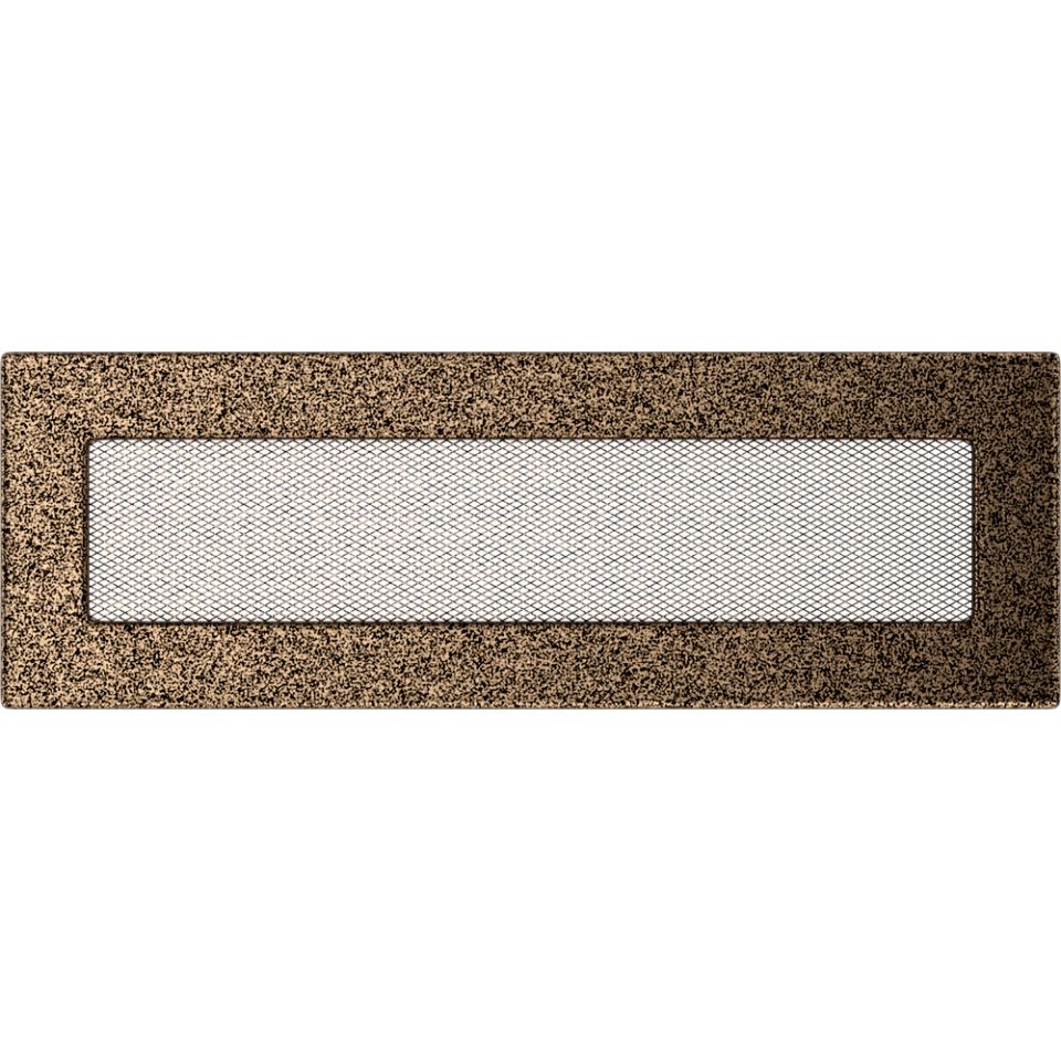 Levně Krbová mřížka 11x32 BASIC staré zlato