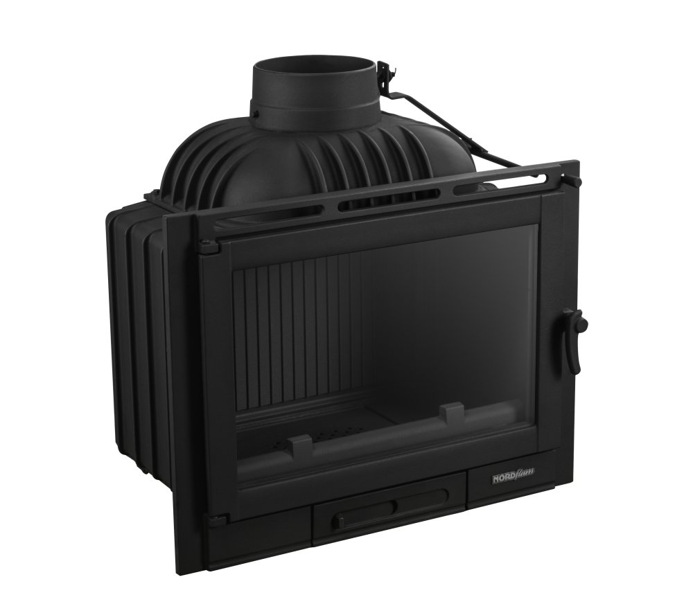 Krbová vložka NORDflam CORNO s klapkou, 13 kW