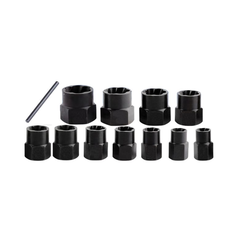Levně Kraft&Dele KD11792 sada nástrčných klíčů pro obráběné šrouby 1/2" 12ks
