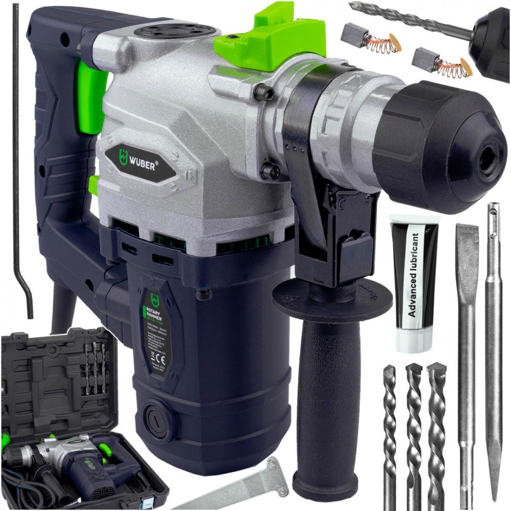 Levně WUBER Příklepové vrtací kladivo SDS+ 2100W W28918