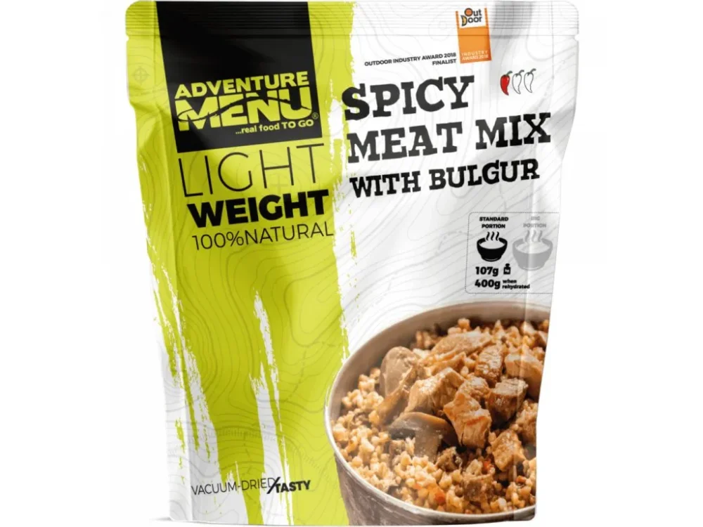 Levně Adventure Menu pikantní kotlík s bulgurem 600g