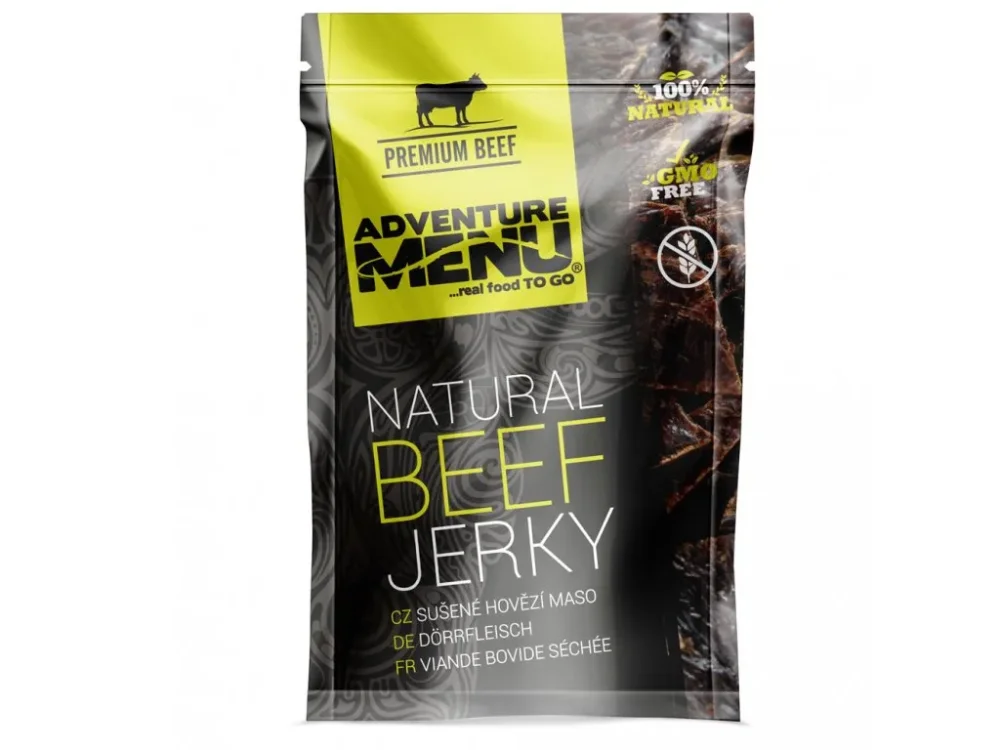 Levně Adventure Menu hovězí Jerky 100g