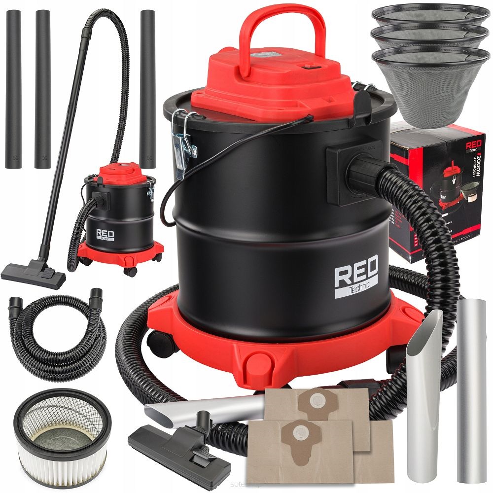 Levně POWERMAT Průmyslový vysavač na popel 2000W RTESP0077