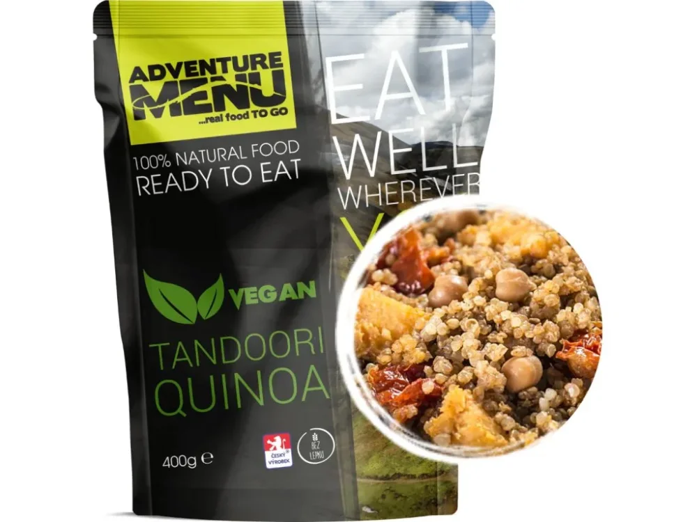Levně Adventure Menu tandoori Quinoa 400g