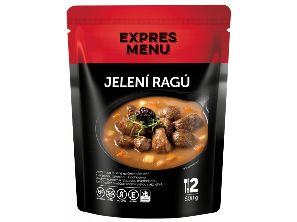 Expres Menu jelení ragú 2 porce 600g