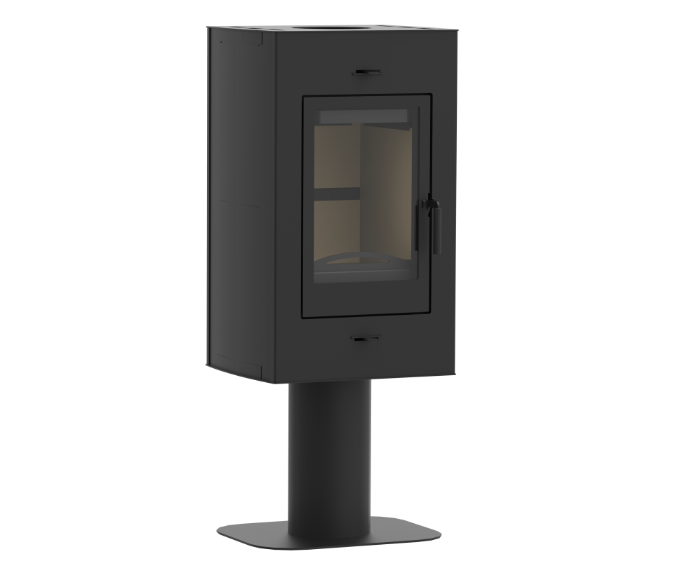KF DESIGN krbová kamna LIZA - černá