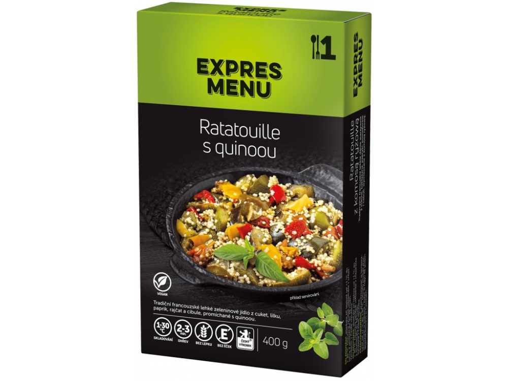 Expres Menu ratatouille s quinoou 1 porce 400g