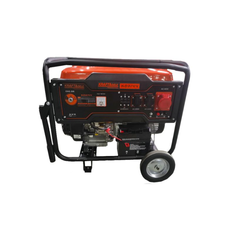 Levně Kraft&Dele třífázová elektrocentrála 7000W 230V/380V KD3144