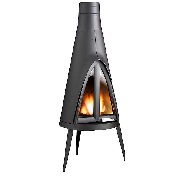 Levně INVICTA krbová kamna TIPI antracit 6153-44