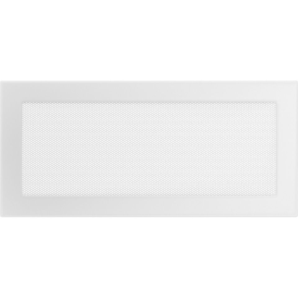 Levně Krbová mřížka 17x37 BASIC bílá