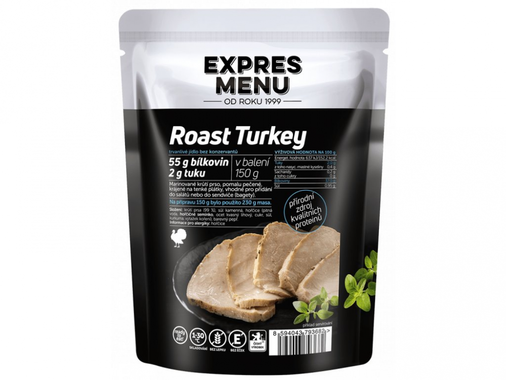 Levně Expres Menu roast Turkey 1 porce 150g