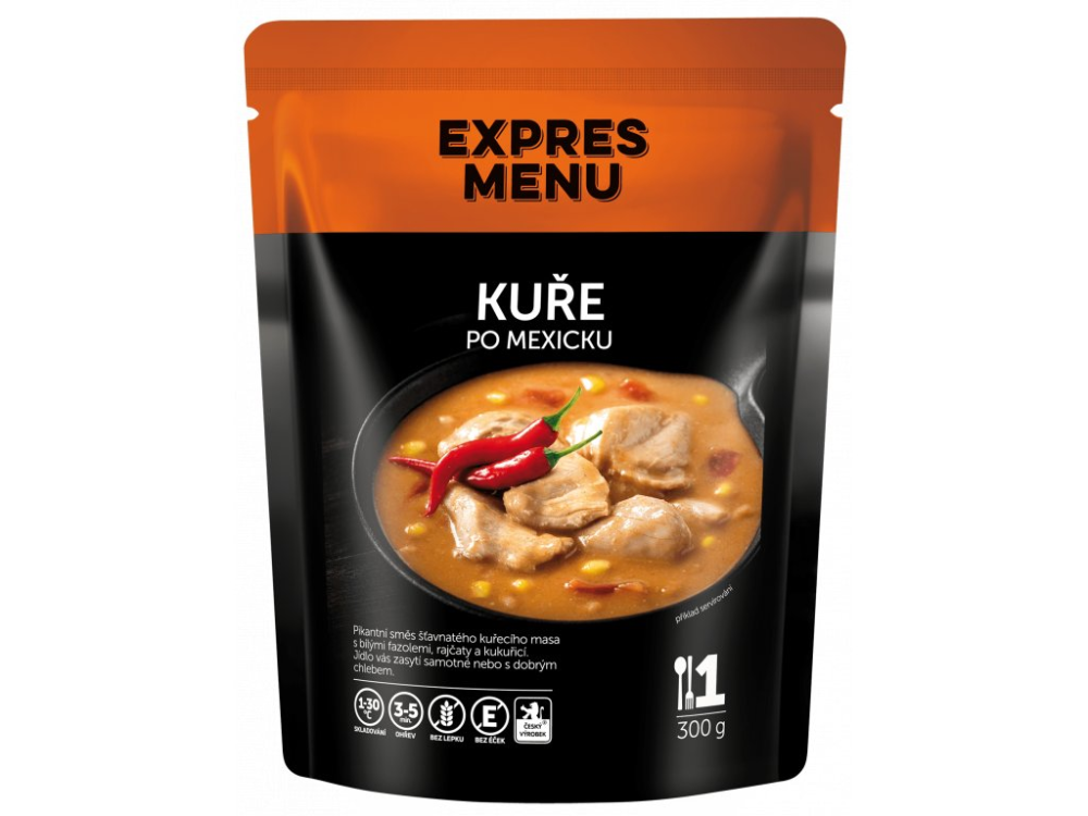 Expres Menu kuře po mexicku 1 porce 300g