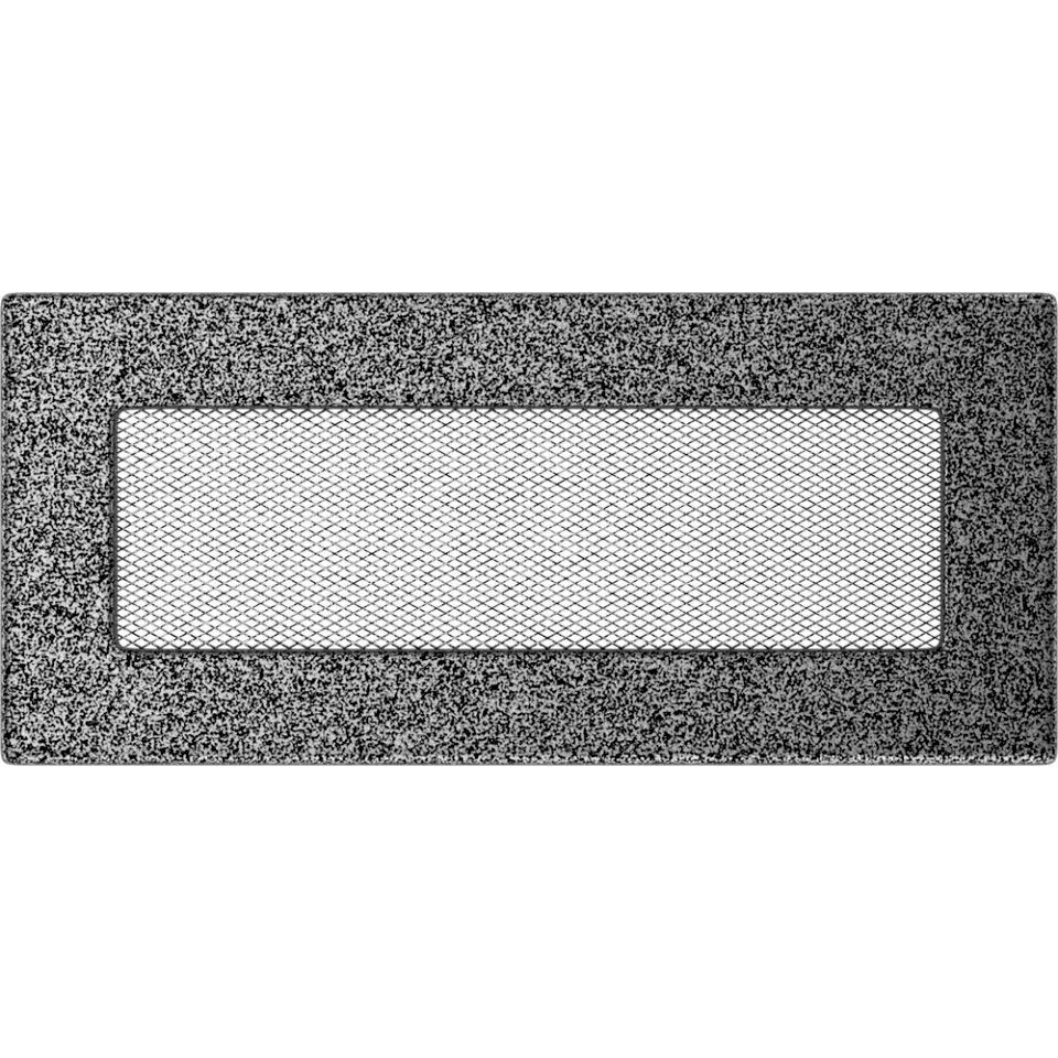 Levně Krbová mřížka 11x24 BASIC staré stříbro