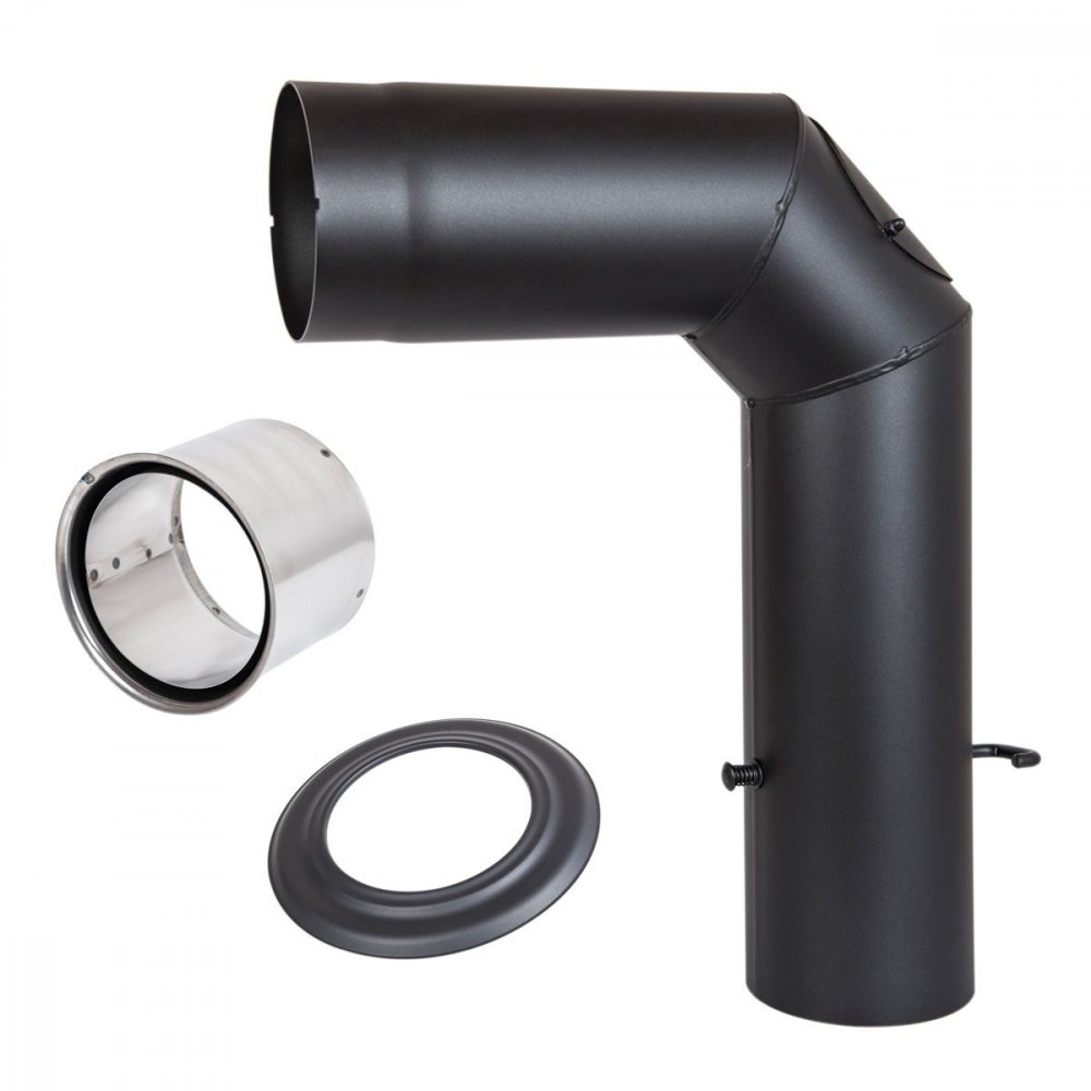 Levně Kouřovod - Set 150mm/2mm s pevným kolenem