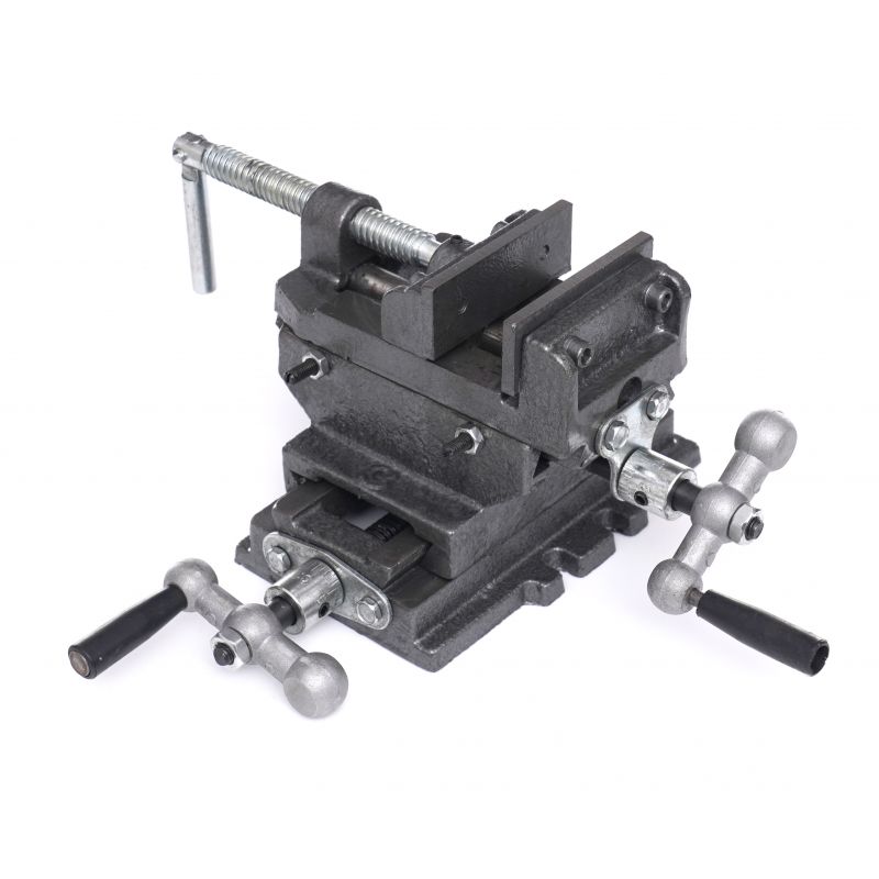 Levně KRAFT&DELE KD10742 Křížový svěrák s čelistí, dvouosý 75mm