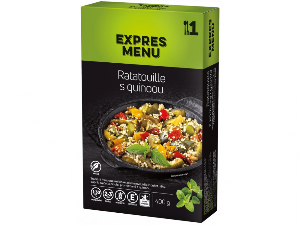 Levně Expres Menu ratatouille s quinoou 1 porce 400g