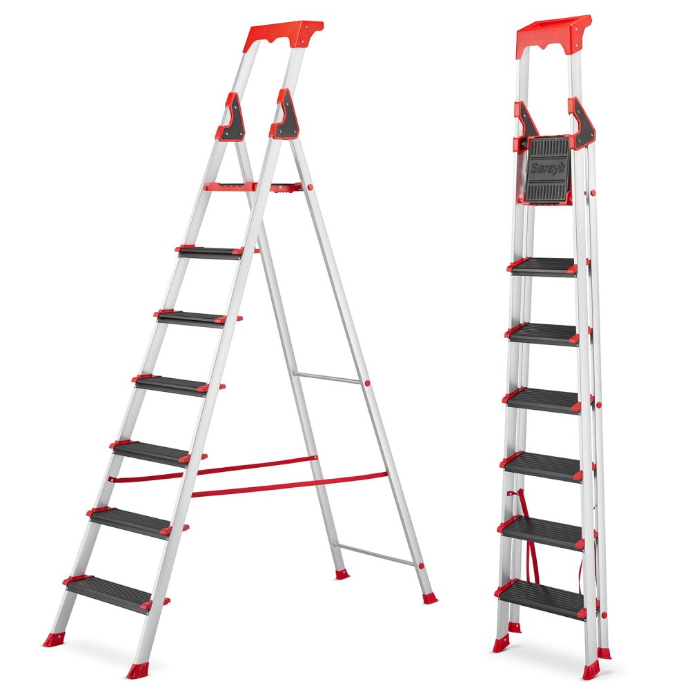 Levně Higher schůdky skladové profesionální 7 stupňů S-1306