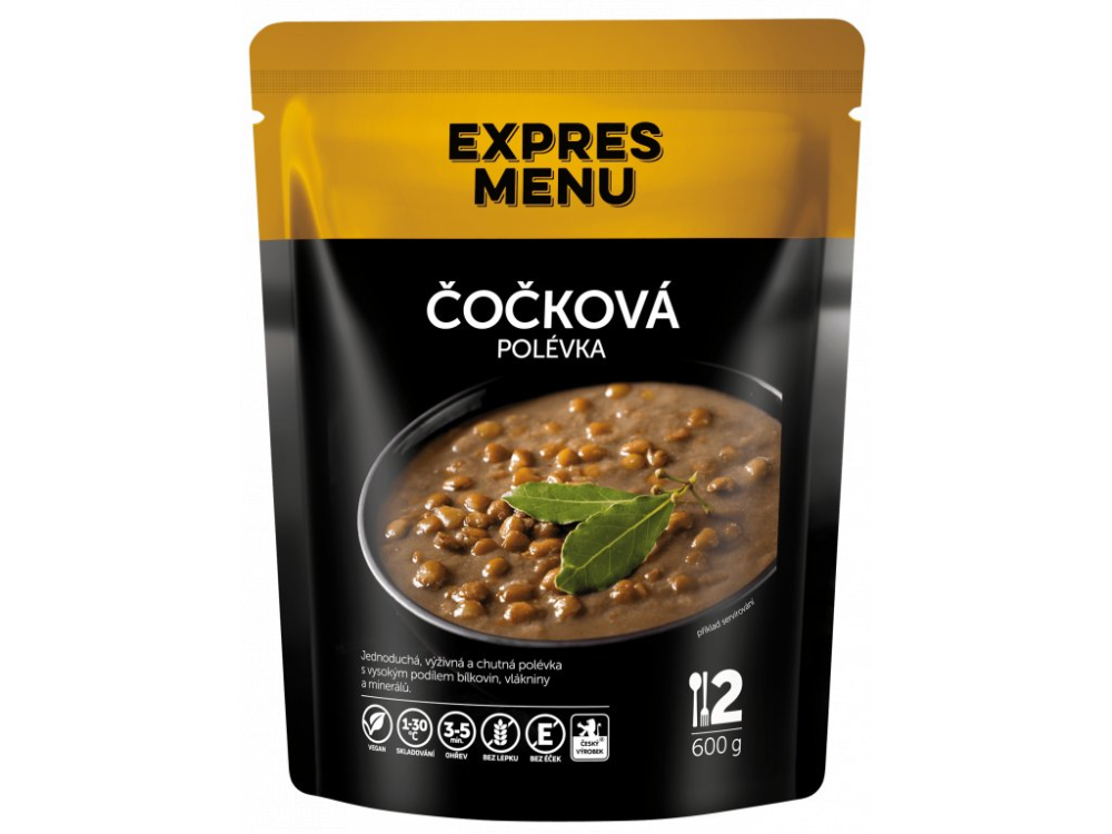 Expres Menu čočková polévka 2 porce 600g