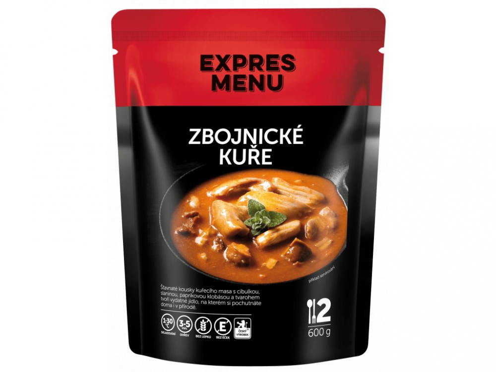 Levně Expres Menu zbojnické kuře 2 porce 600g