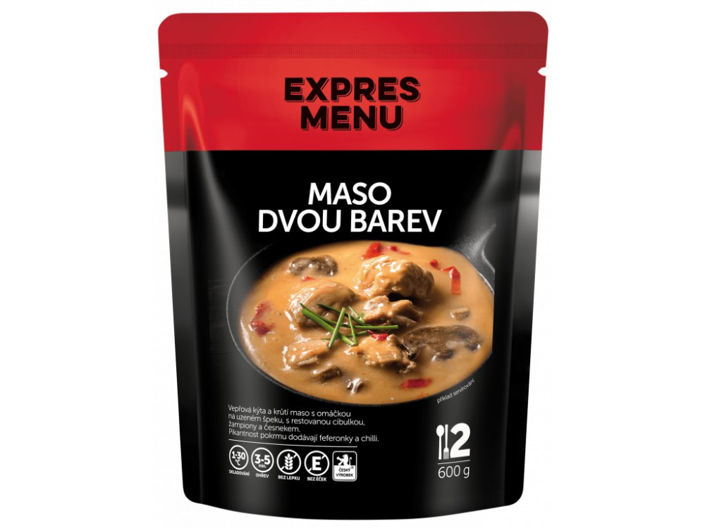 Expres Menu maso dvou barev 2 porce 600g