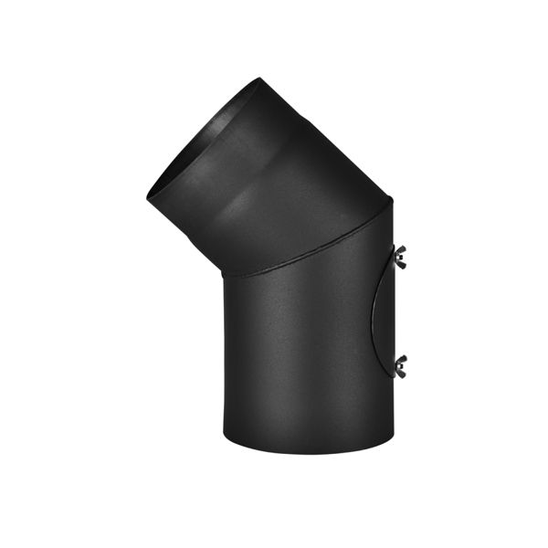 Levně Koleno 45*/145mm/1,5mm s čistícím otvorem (HS FLAMINGO)
