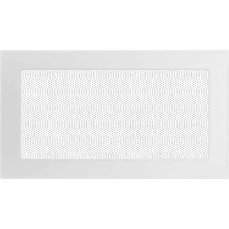 Levně Krbová mřížka 17x30 BASIC bílá