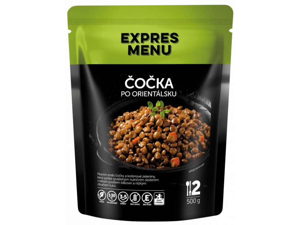 Expres Menu čočka po orientálsku 2 porce 500g