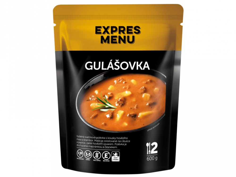 Levně Expres Menu gulášová polévka 2 porce 600g
