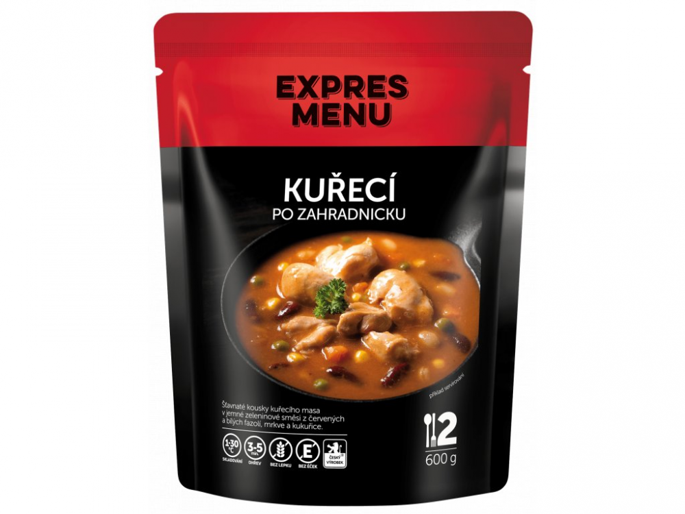 Levně Expres Menu kuřecí po zahradnicku 2 porce 600g
