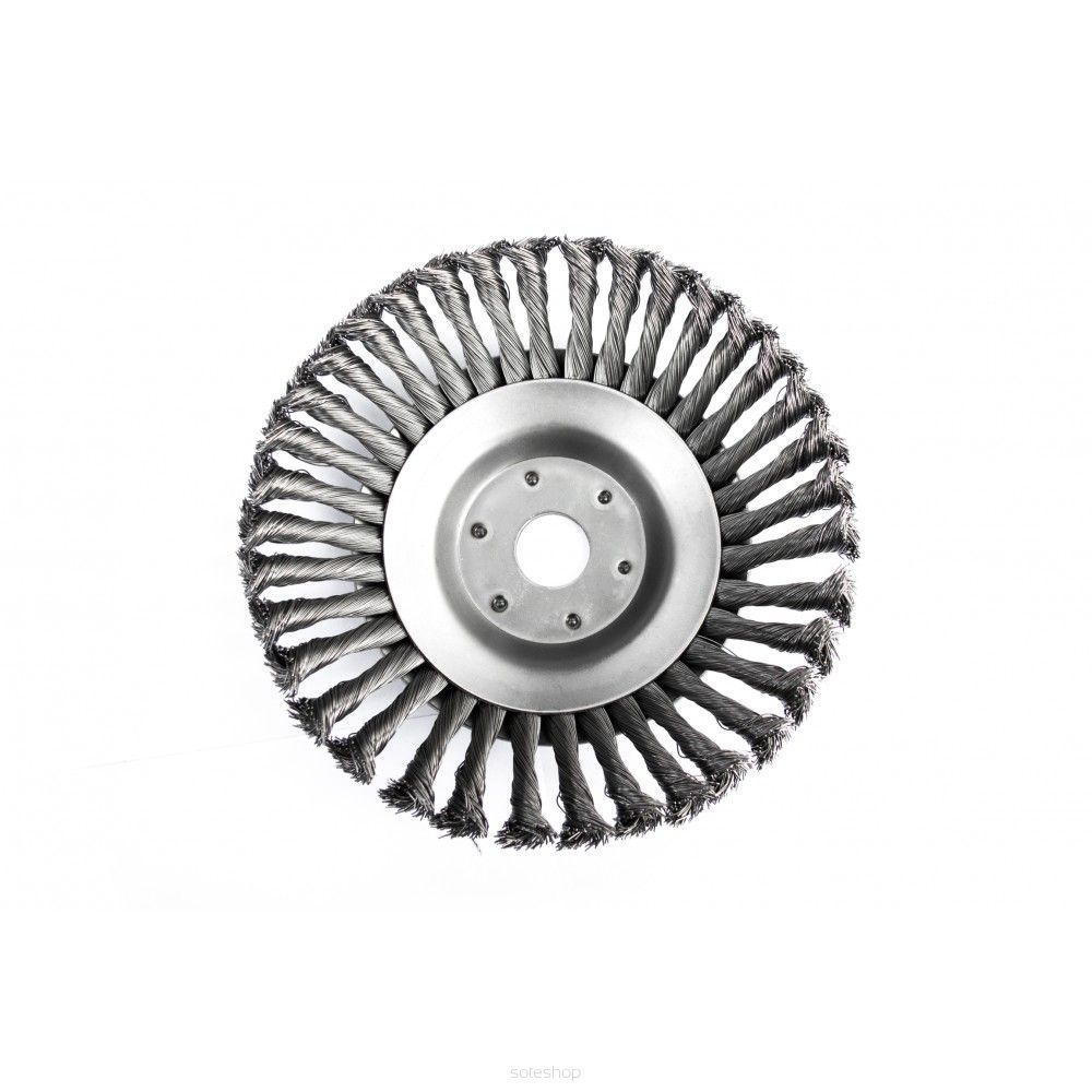 Levně POWERMAT Drátěný kotouč ke křovinořezu tvrdý 200mm 25,4mm TSZ-T