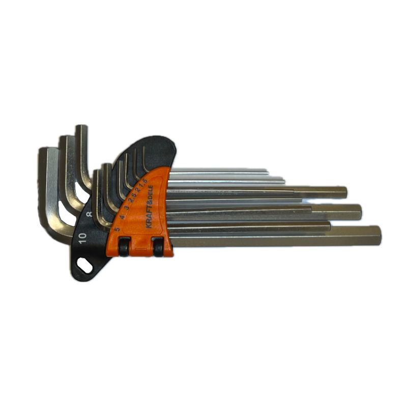 Levně Kraft&Dele KD11932 sada imbusových klíčů HEX 9ks