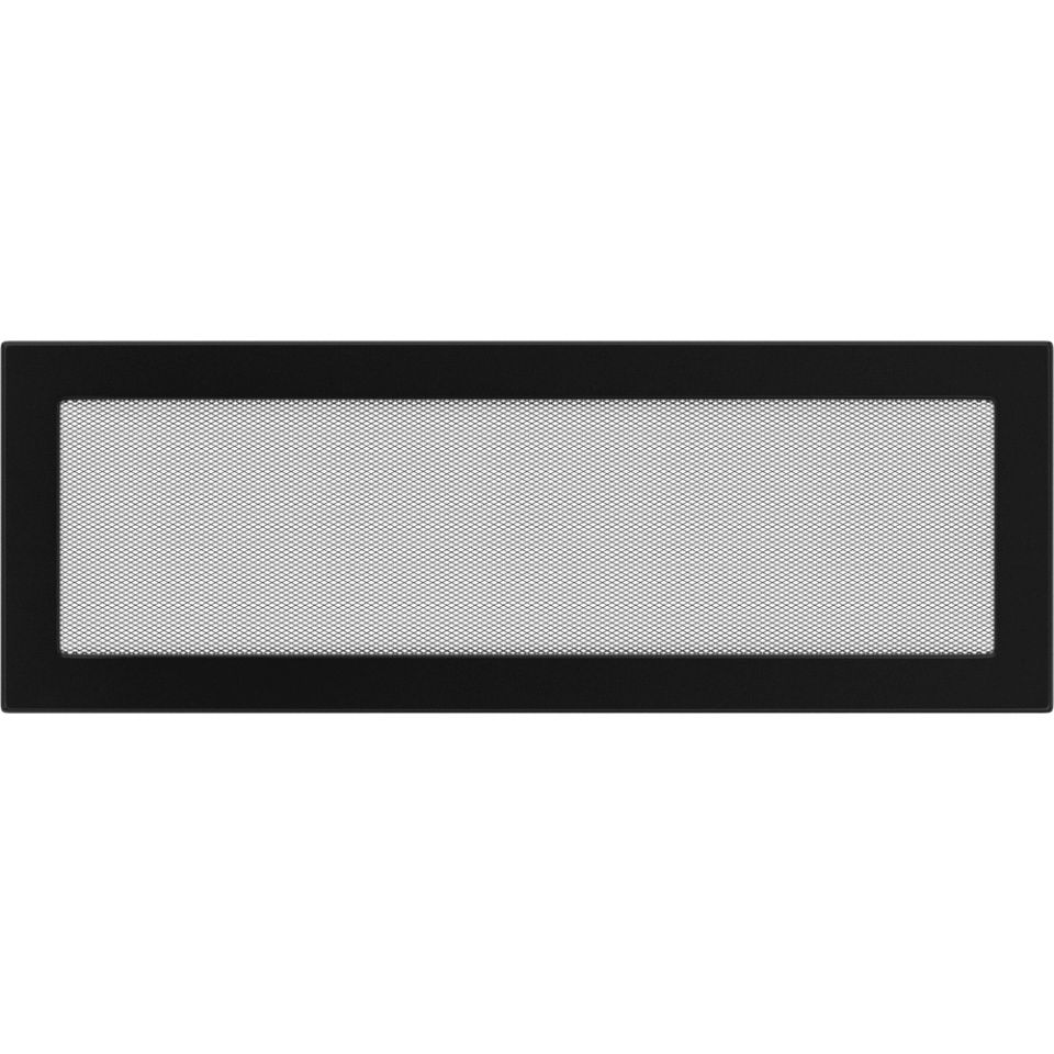 Levně Krbová mřížka 17x49 BASIC černá