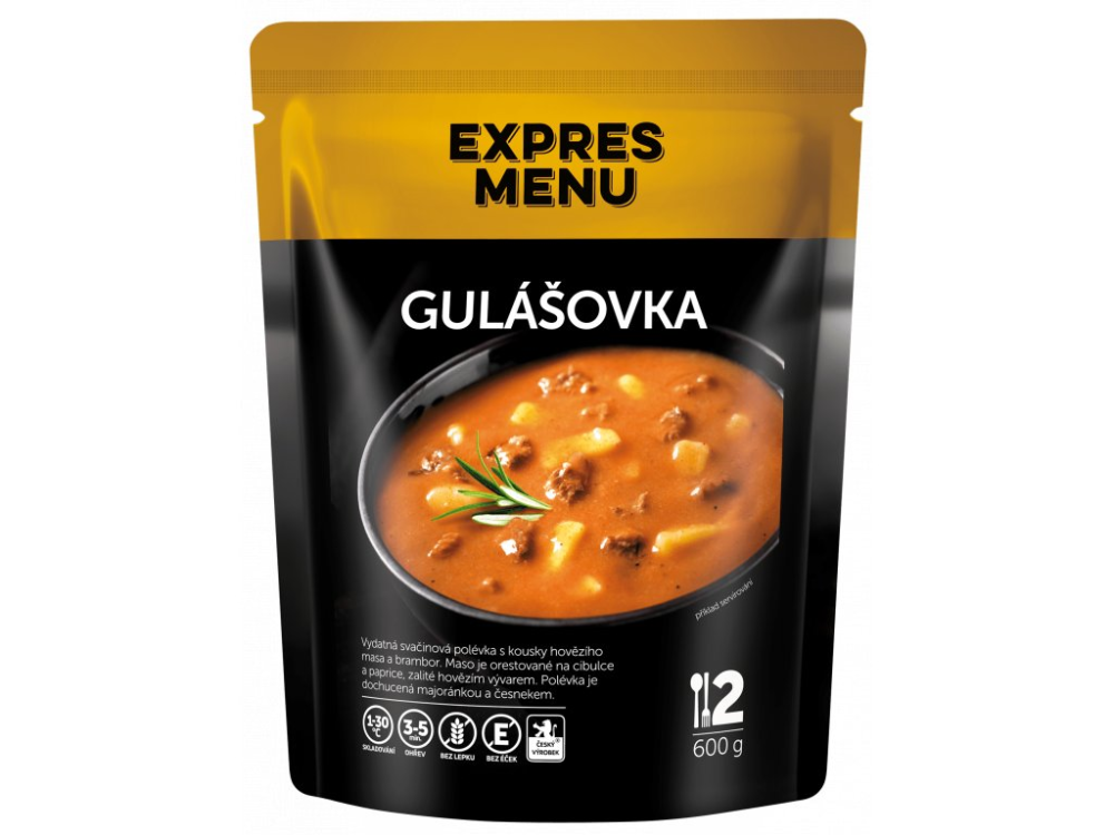 Expres Menu gulášová polévka 2 porce 600g